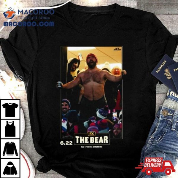 Jason Kelce Fx The Bear All Episodes Streaming 6.22 Hulu Shirt