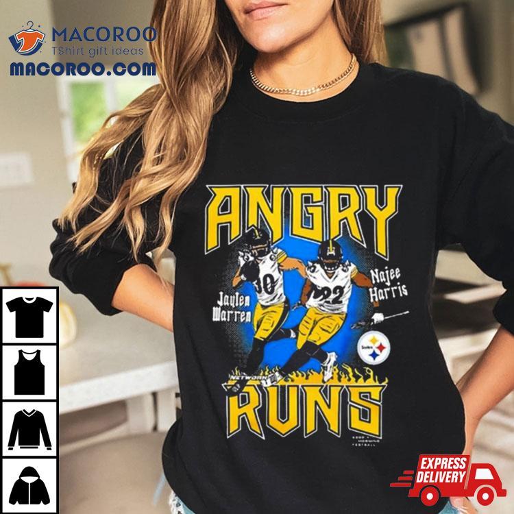 Jaylen Warren And Najee Harris Angry Runs T Shirt Jaylen Warren And Najee Harris Angry Runs T Shirt