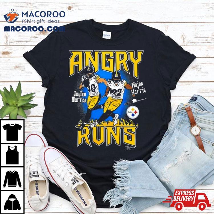 Jaylen Warren And Najee Harris Angry Runs T Shirt Jaylen Warren And Najee Harris Angry Runs T Shirt