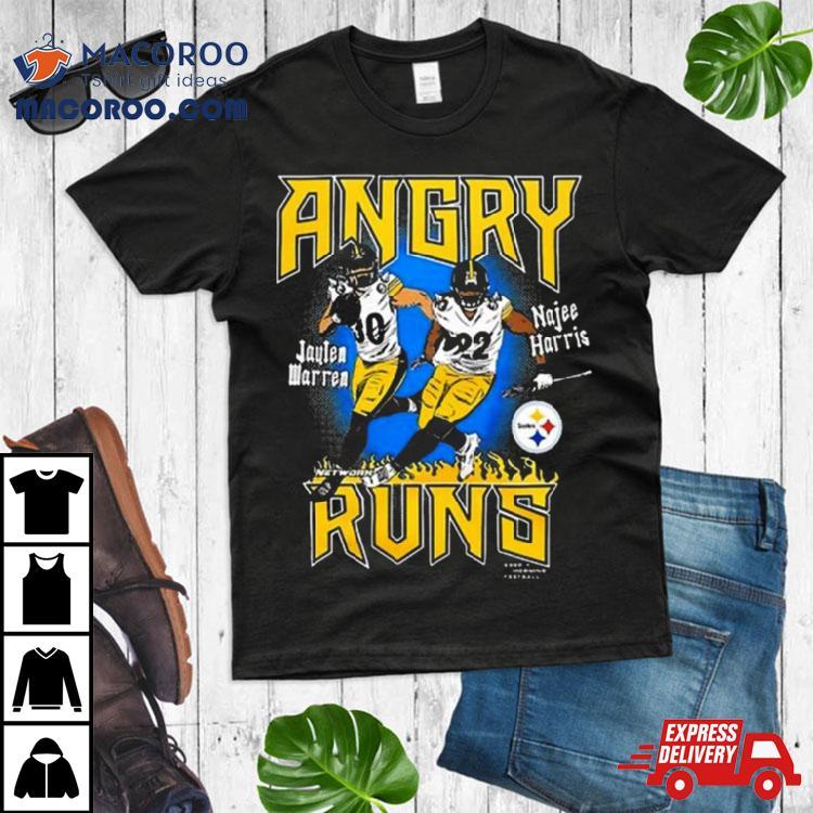 Jaylen Warren And Najee Harris Angry Runs T Shirt Jaylen Warren And Najee Harris Angry Runs T Shirt