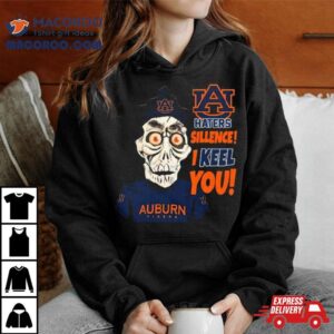 Jeff Dunham Auburn Tigers Haters Silence I Keel You Tshirt