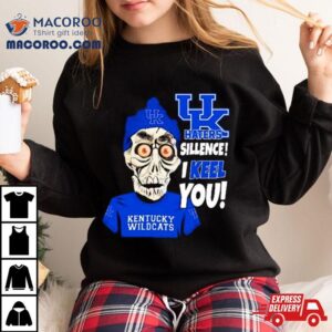 Jeff Dunham Kentucky Wildcats Haters Silence I Keel You Tshirt