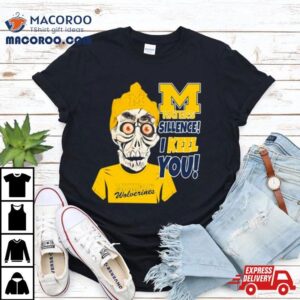 Jeff Dunham Michigan Wolverines Haters Silence I Keel You Tshirt
