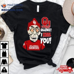 Jeff Dunham Oklahoma Sooners Haters Silence I Keel You Tshirt