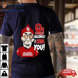 Jeff Dunham Oklahoma Sooners Haters Silence I Keel You Tshirt