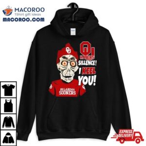 Jeff Dunham Oklahoma Sooners Haters Silence I Keel You Tshirt