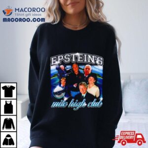 Jeffrey Epstein Mile High Club Vintage Shirt