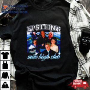 Jeffrey Epstein Mile High Club Vintage Tshirt