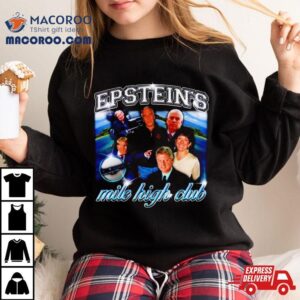 Jeffrey Epstein Mile High Club Vintage Tshirt