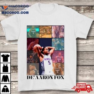 Jillian Adge De Aaron Fox Sacramento Eras Tshirt