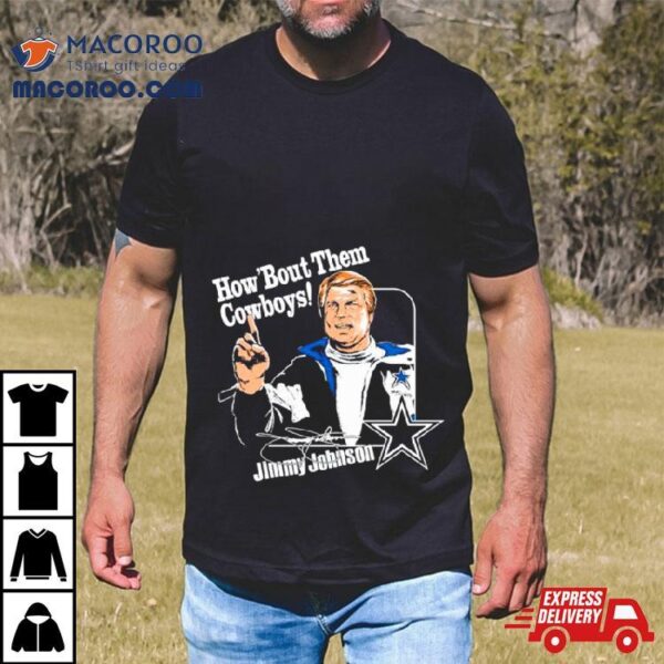 Jimmy Johnson Dallas Cowboys Ring Of Honor Shirt