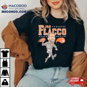 Joe Flacco Cleveland Browns Caricature Player Tri Blend Shirt