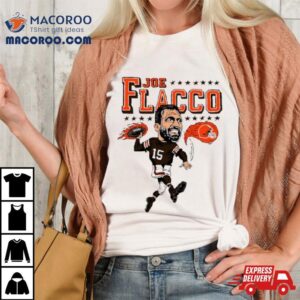 Joe Flacco Cleveland Browns Homage Caricature Player Tshirt