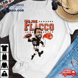 Joe Flacco Cleveland Browns Homage Caricature Player Tshirt