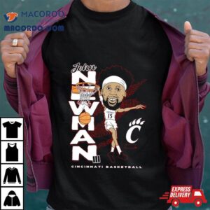 John Newman Cincinnati Basketball Cartoon Tshirt