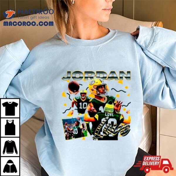 Jordan Love Green Bay Football Shirt