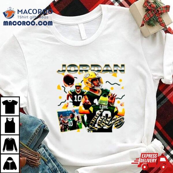 Jordan Love Green Bay Football Shirt