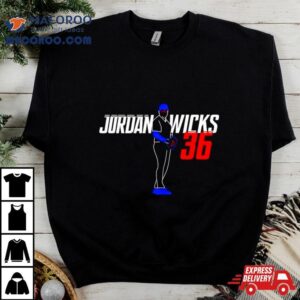 Jordan Wicks 36 Chicago Baseball Shirt