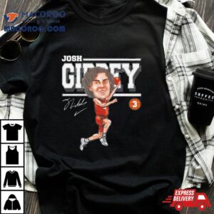 Josh Giddey Oklahoma City Cartoon Tshirt