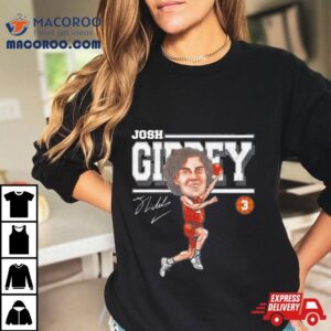 Josh Giddey Oklahoma City Cartoon Tshirt