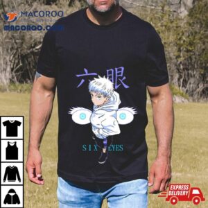 Jujutsu Kaisen Kid Six Eyes Gojo Satoru Tshirt