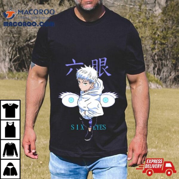 Jujutsu Kaisen Kid Six Eyes Gojo Satoru Shirt