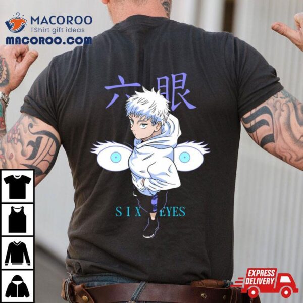 Jujutsu Kaisen Kid Six Eyes Gojo Satoru Shirt