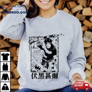 Jujutsu Swords B Amp W Art Jujutsu Kaisen Toji Tshirt