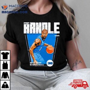 Julius Randle Premiere Wht New York Basketball Tshirt