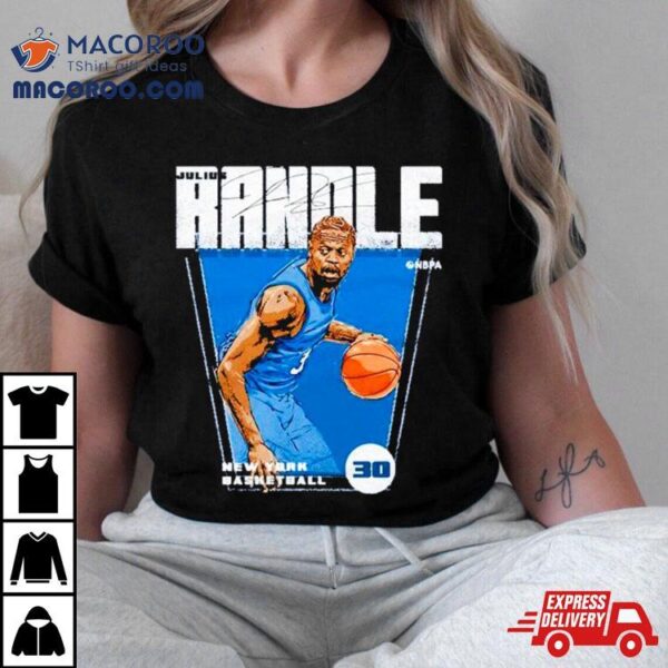 Julius Randle Premiere Wht New York Basketball Shirt