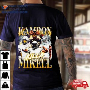 Kamron Mikell Colorado Buffaloes Football Graphic Football Shirt