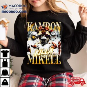 Kamron Mikell Colorado Buffaloes Football Graphic Football Tshirt