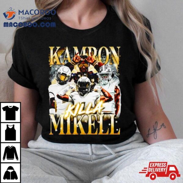 Kamron Mikell Colorado Buffaloes Football Graphic Football Shirt