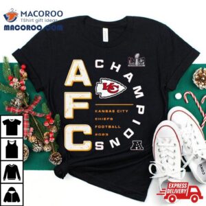 Kansas City Chiefs Afc Champions Right Side Draw Tshirt