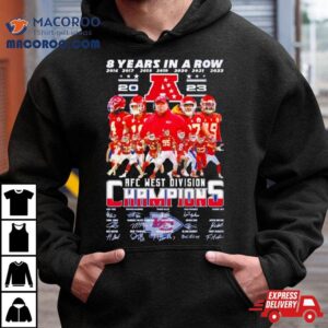 Kansas City Chiefs Afc West Champions Th Tshirt