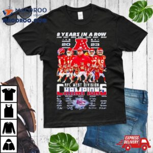 Kansas City Chiefs Afc West Champions Th Tshirt