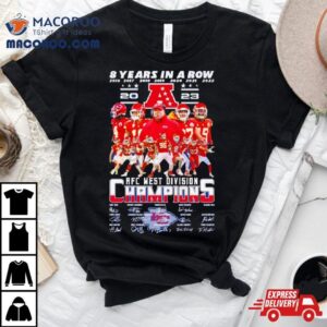 Kansas City Chiefs Afc West Champions Th Tshirt