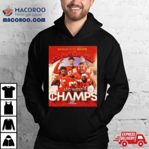 Kansas City Chiefs Th Straight Years Afc West Champ Tshirt