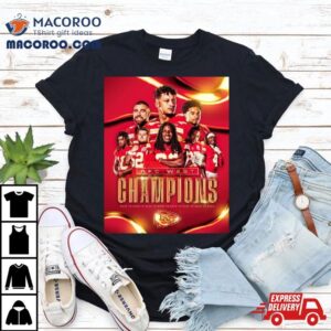 Kansas City Chiefs X Afc West Champions Tshirt