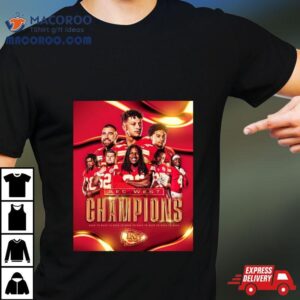 Kansas City Chiefs X Afc West Champions Tshirt