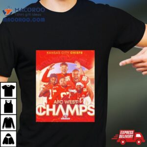 Kansas City Chiefs Afc West Champions For The Th Straight Year Tshirt