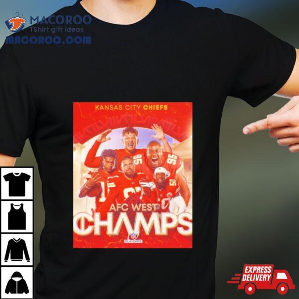 Kansas City Chiefs Afc West Champions For The 8th Straight Year Shirt