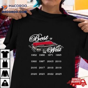 Kansas City Chiefs Best Of The West Tshirt