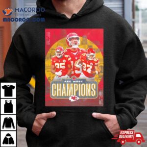 Kansas City Chiefs The Kings Of The Afc West For The Th Straight Year Tshirt