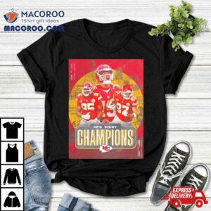 Kansas City Chiefs The Kings Of The Afc West For The Th Straight Year Tshirt