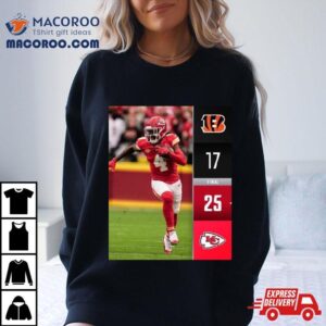 Kansas City Chiefs Win Cincinnati Bengals Nfl Season Final Score Tshirt