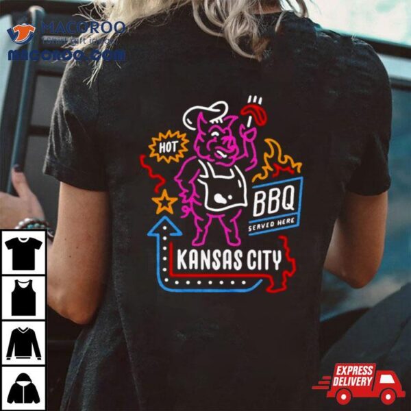 Kansas City Loves Bbq Vintage Shirt