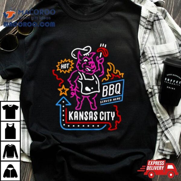 Kansas City Loves Bbq Vintage Shirt