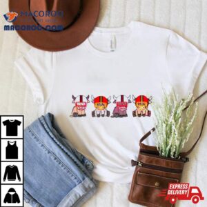 Kansas Highland Cow Football Retro Tshirt