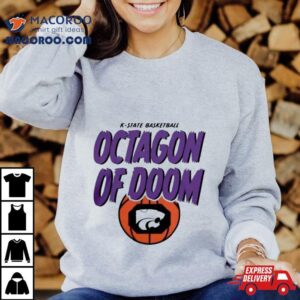 Kansas State Basketball Octagon Of Doom Tshirt